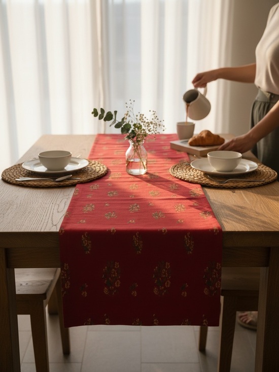 handcrafted Other - Custom Table Runner  60.5” X 15”